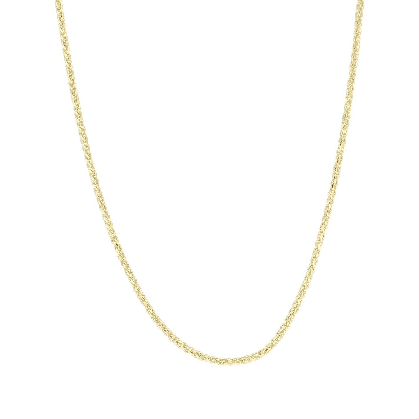 Ranger 1.9mm Gold Wheat Chain Necklace- 20“
