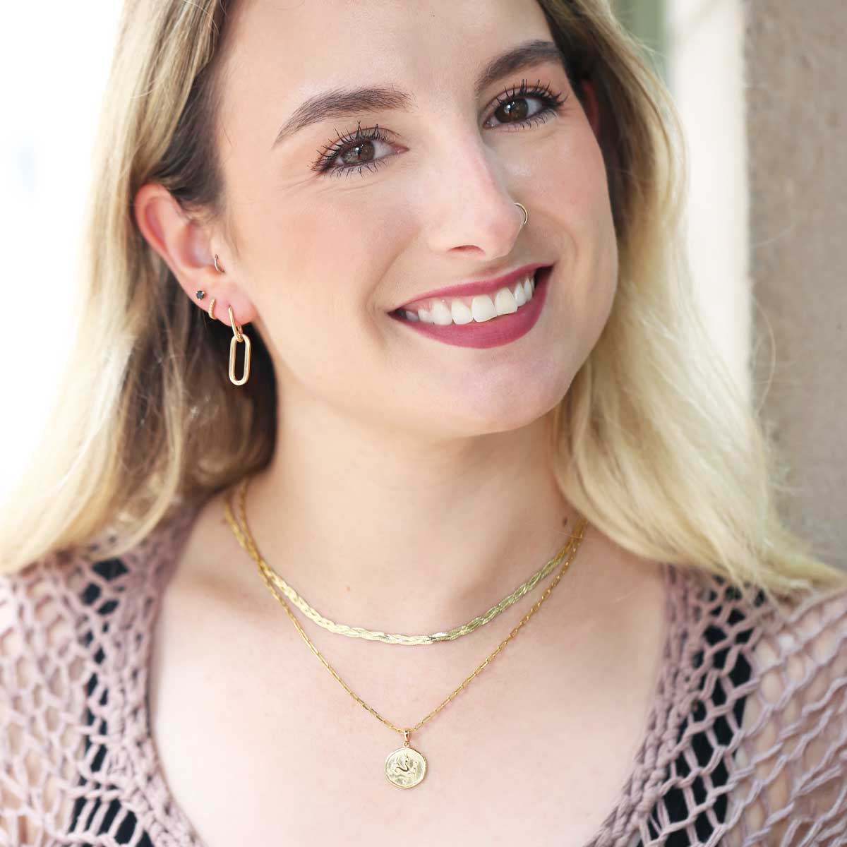 Written in the Stars Zodiac Gold Necklace