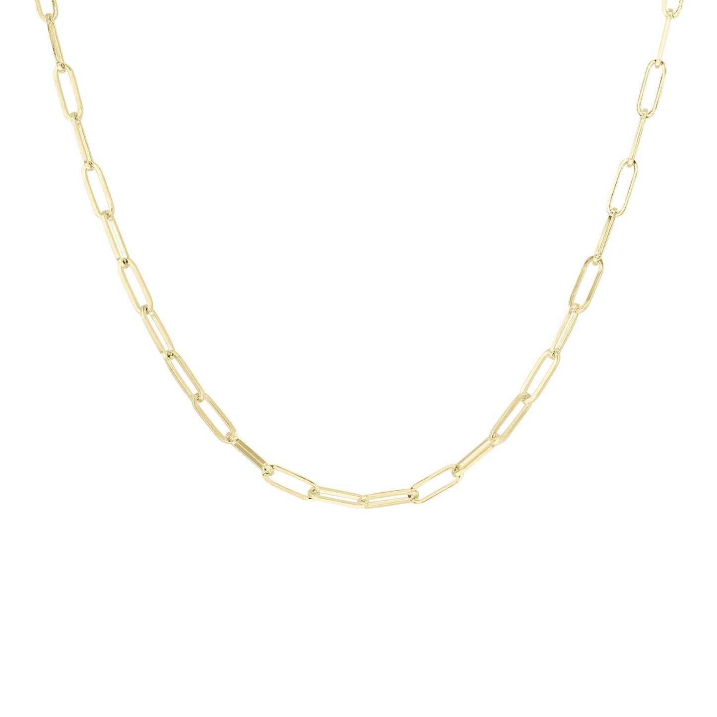 Paulette Paper Clip Chain Necklace