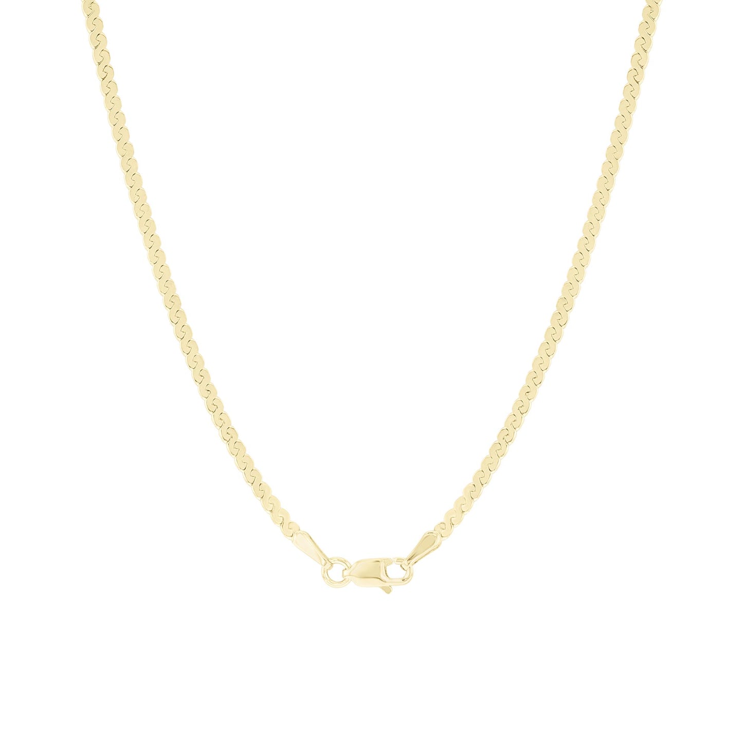 Mala Serpentine Chain Necklace 2mm