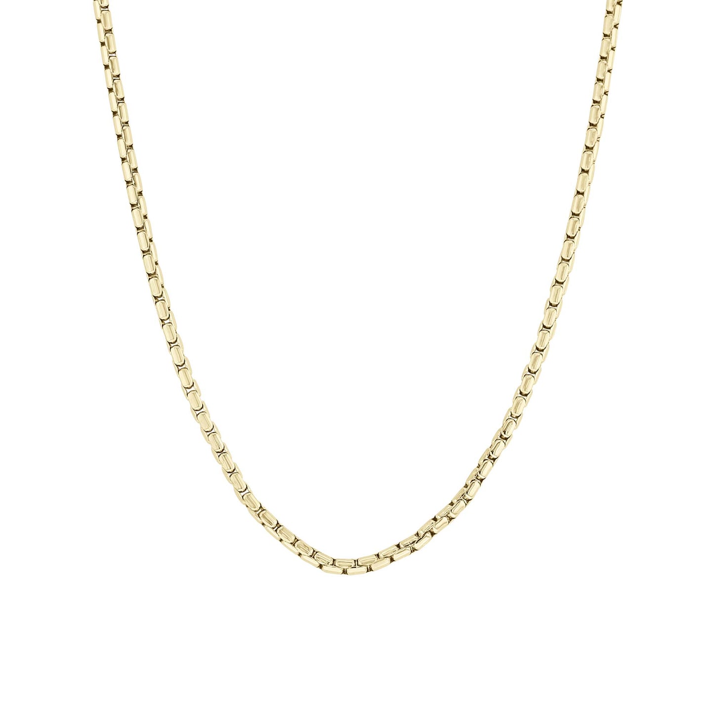 Wilson Stainless Steel Box Chain Necklace