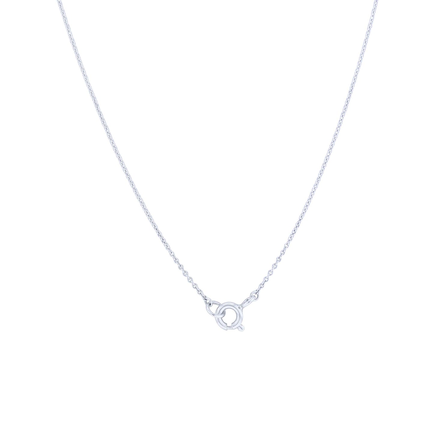 Silver Dragonfly Diamond Necklace