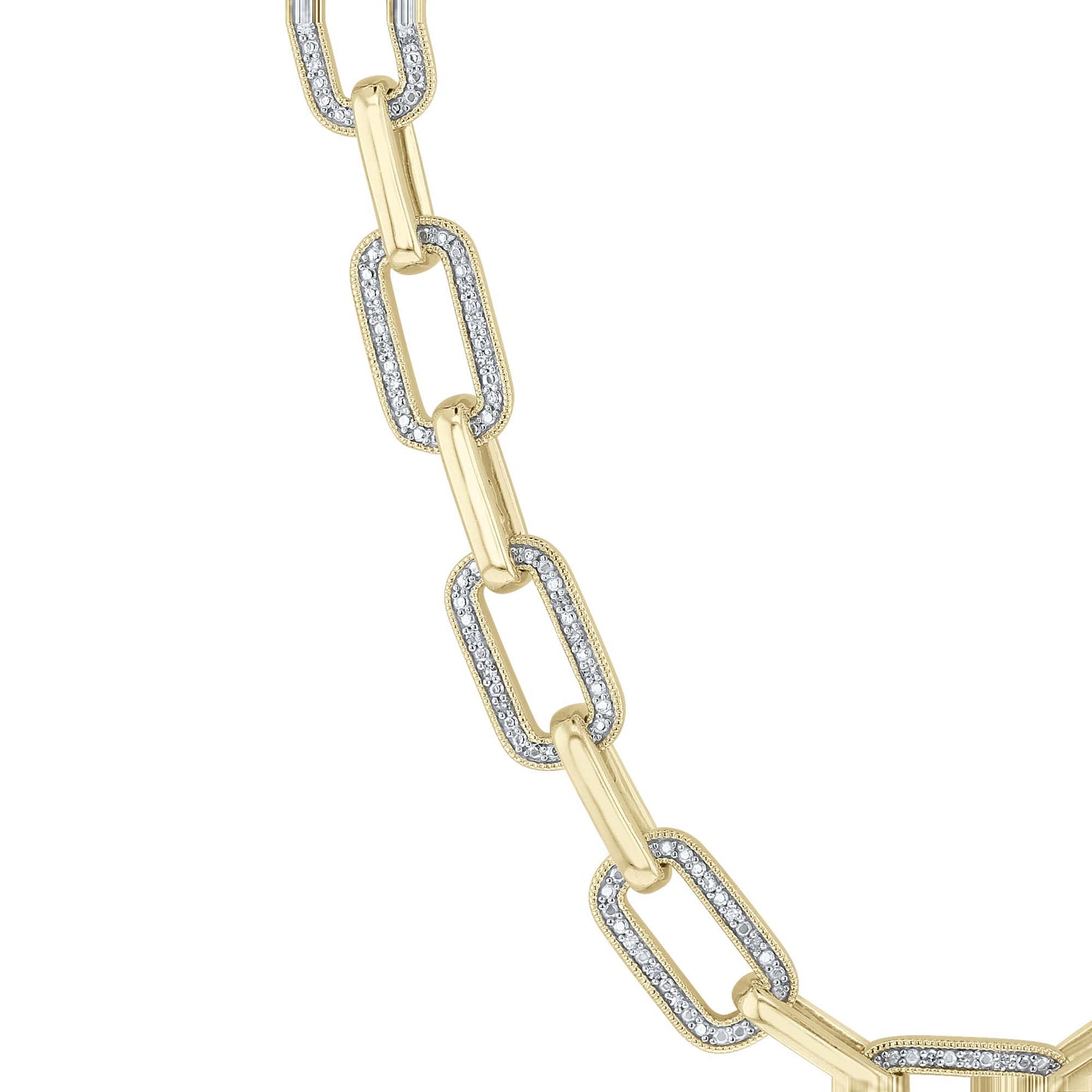 Hepburn Diamond Chain Link Necklace