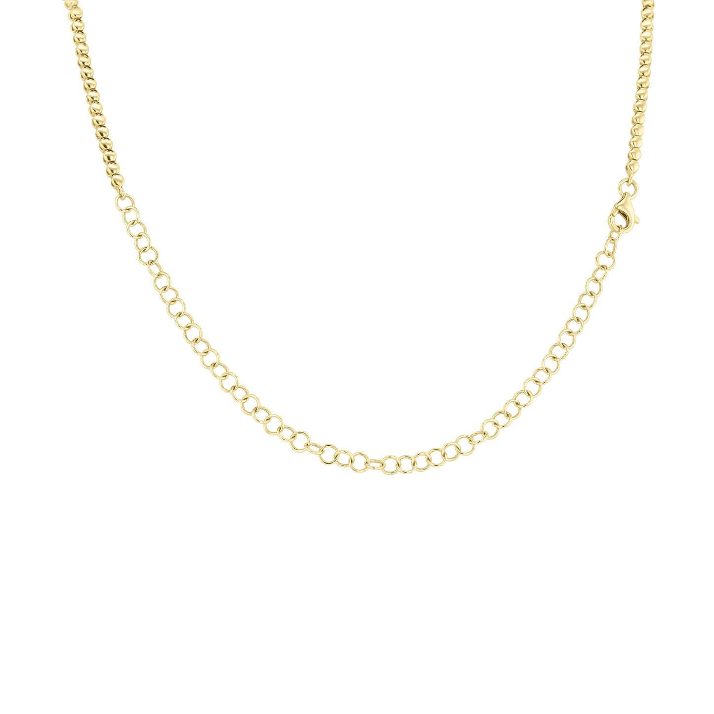 Classic Bezel Diamond Tennis Necklace