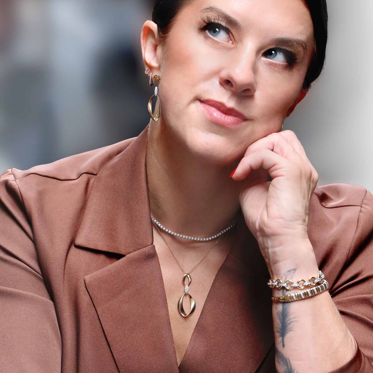 Eternal Unity Diamond Necklace