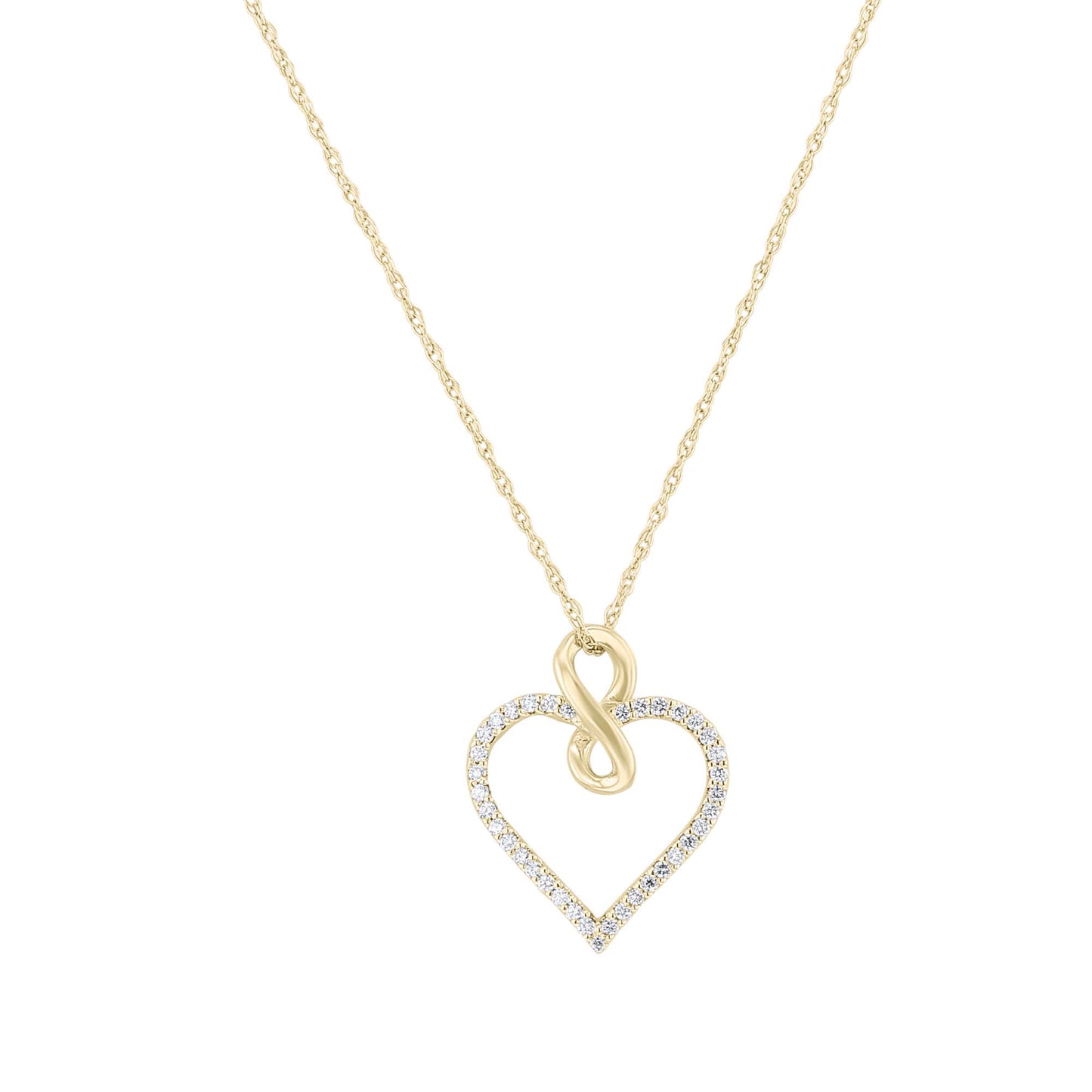 Infinite Love Diamond Necklace