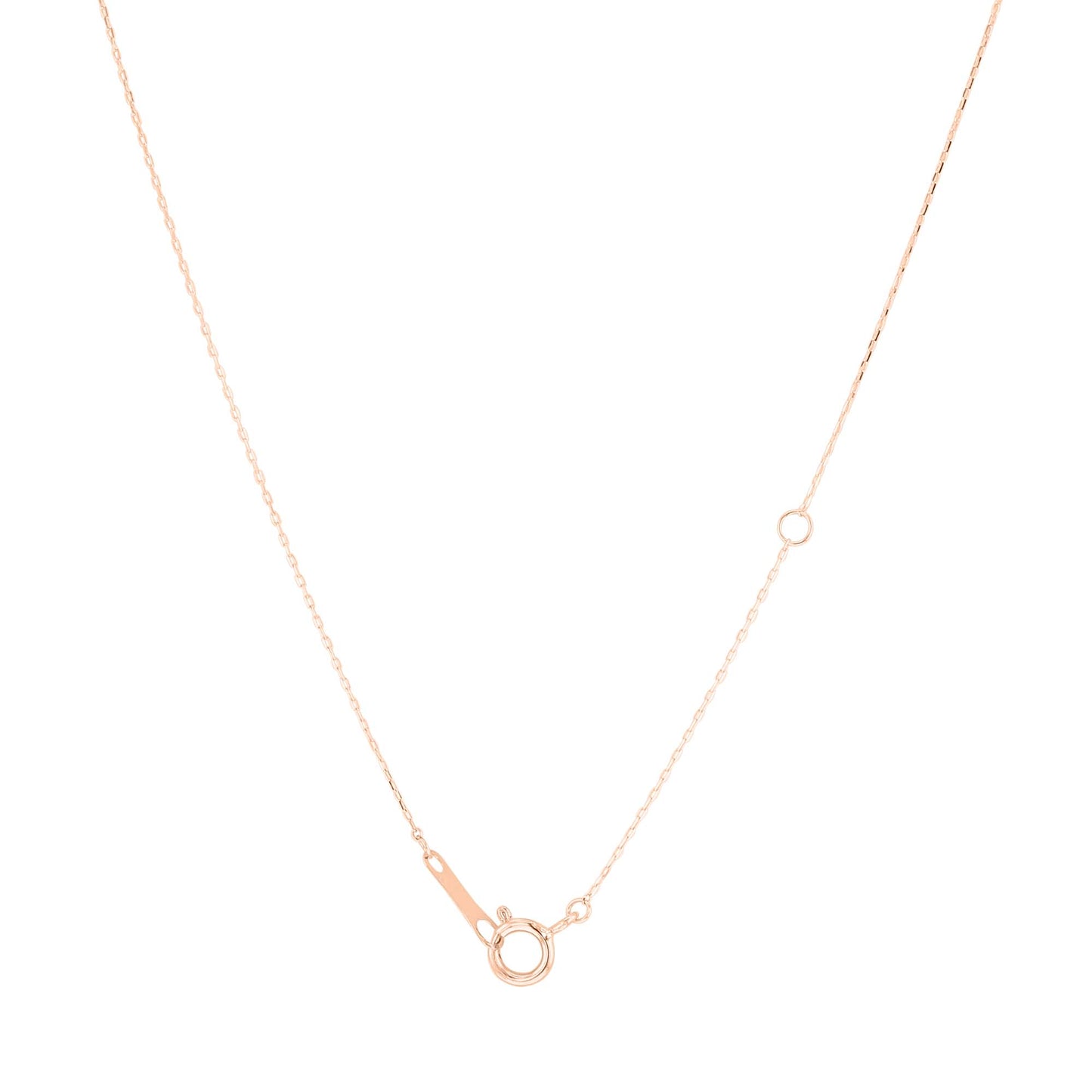 Baby Bezel Diamond Solitaire Necklace