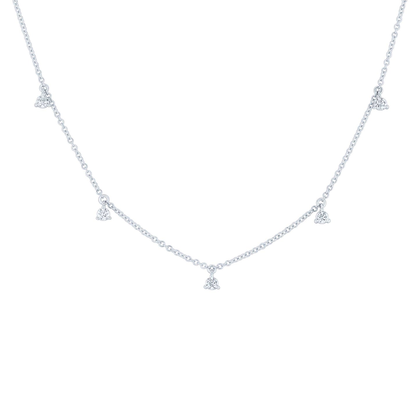 Asterism Station Diamond Necklace