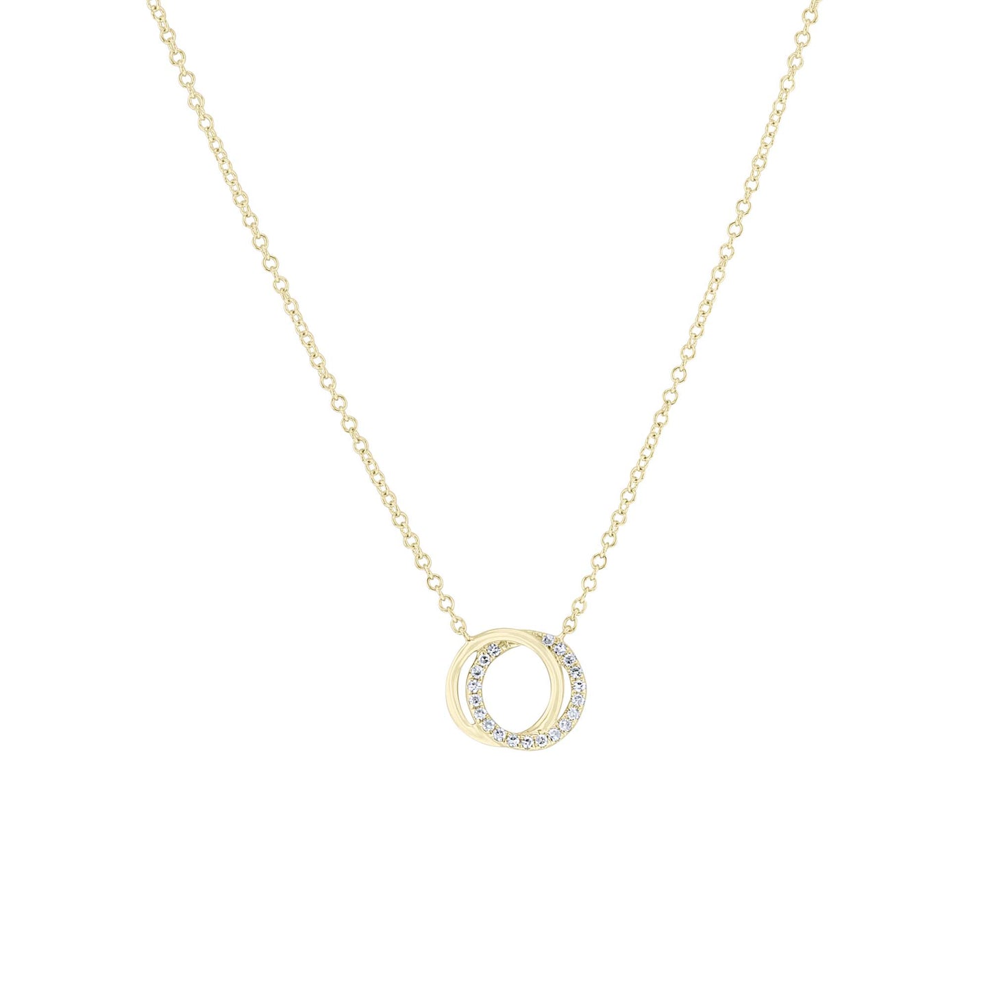 Enchanted Circles Diamond Necklace