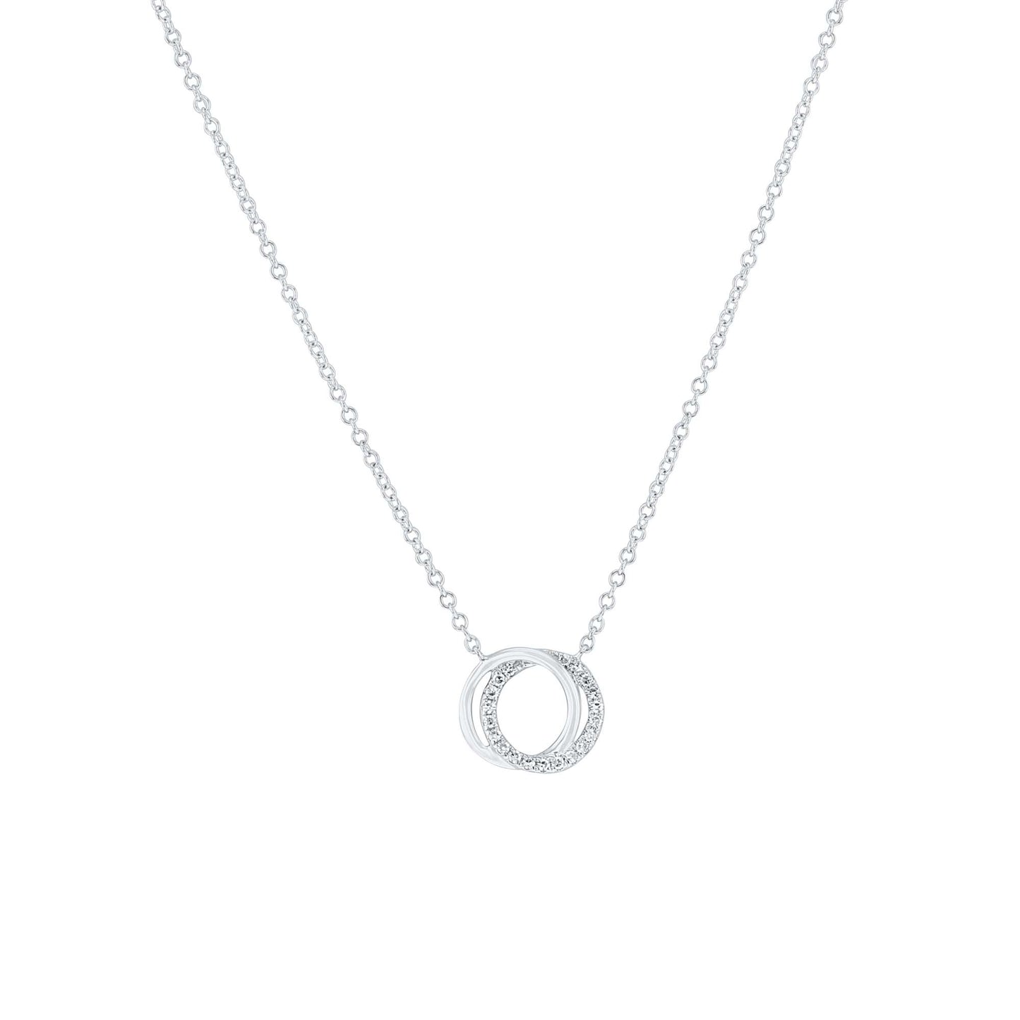 Enchanted Circles Diamond Necklace