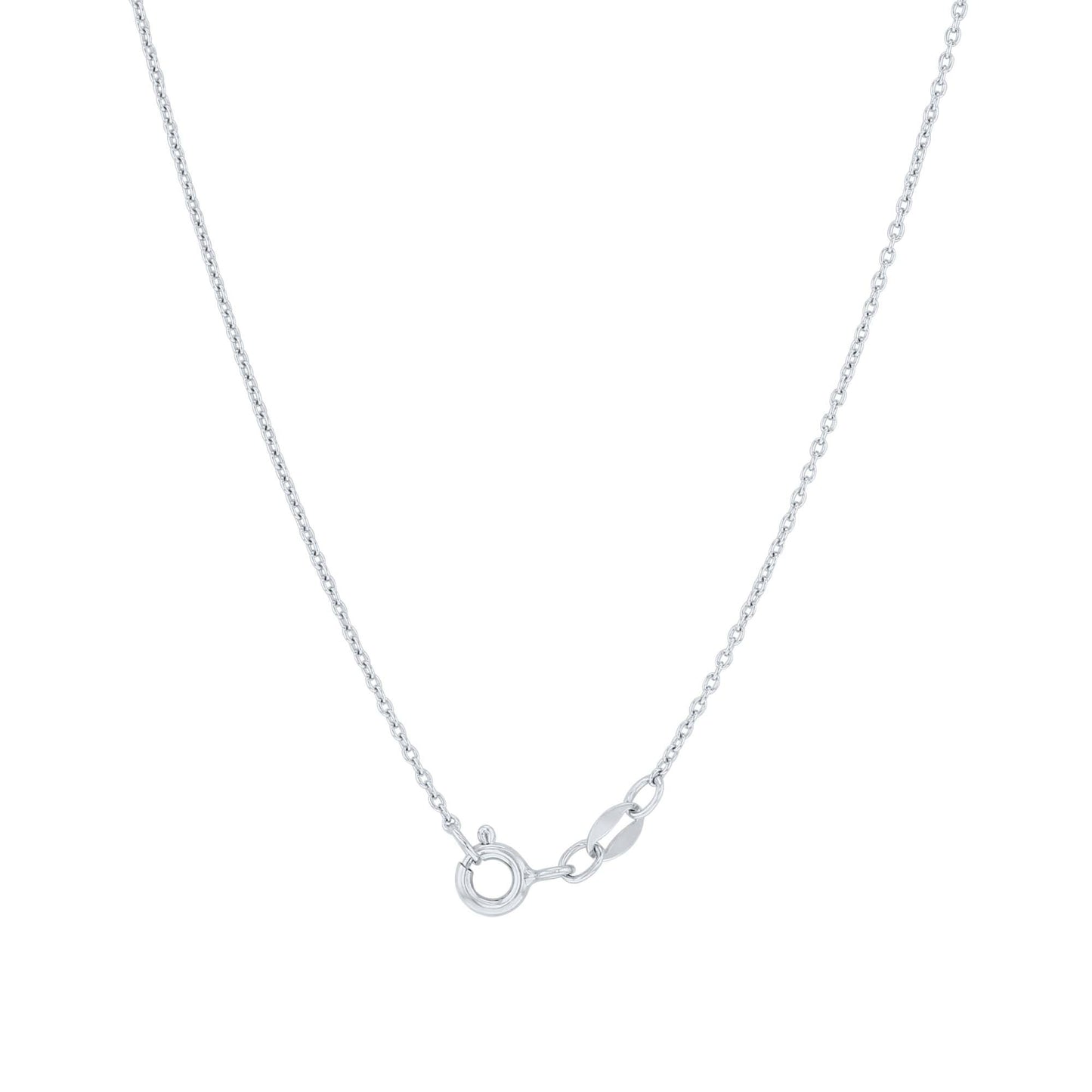 Silver Star of Hope Diamond Necklace- 1/4ct