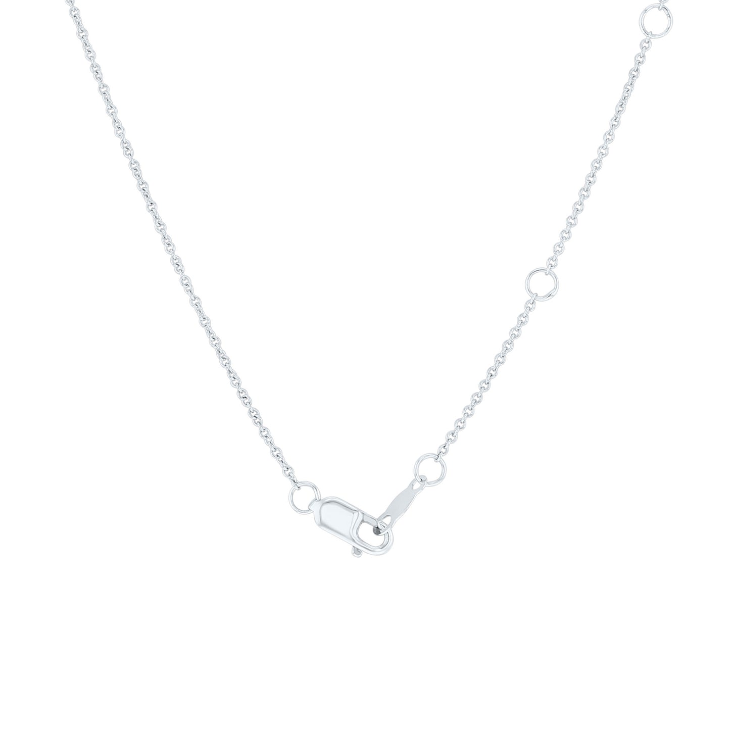 Get Naked Solitaire Diamond Bezel Necklace 1/4ct