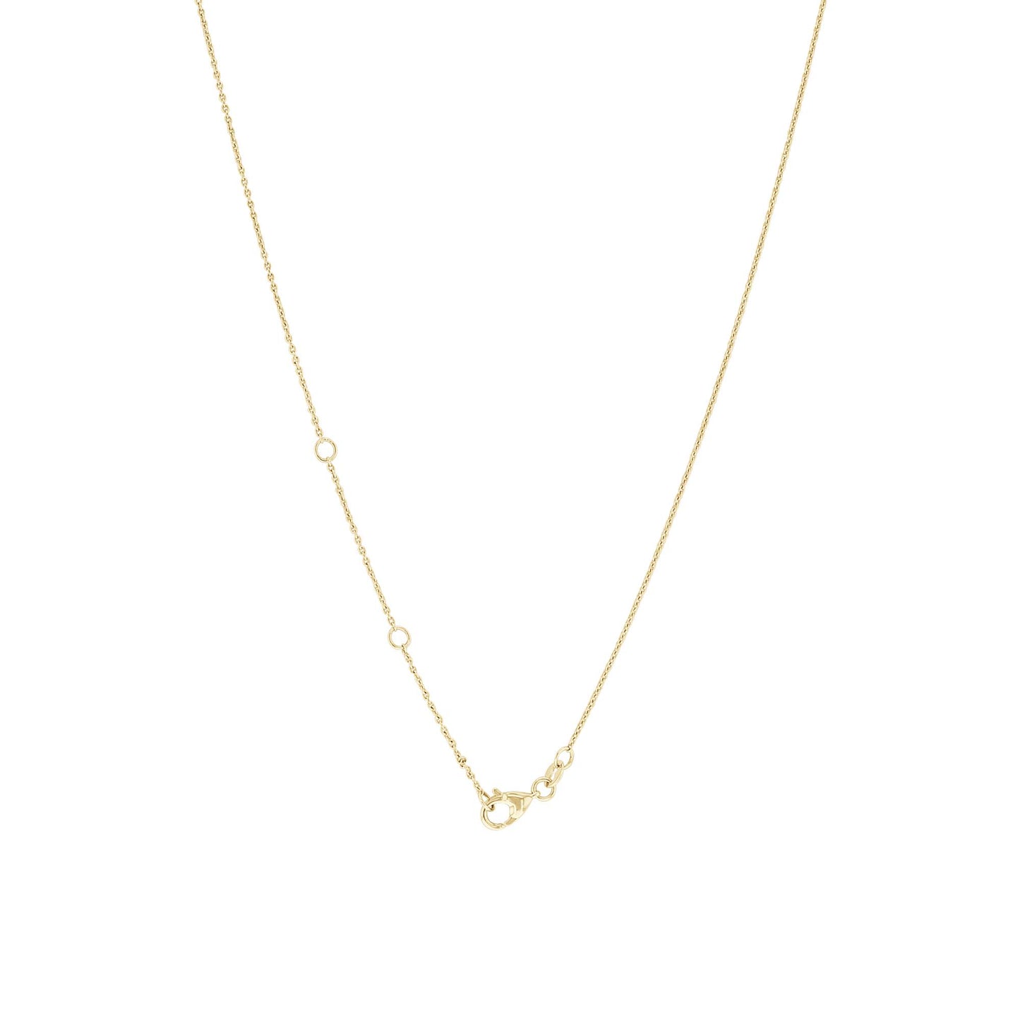 Roan Ruby & Diamond Bezel Station Necklace