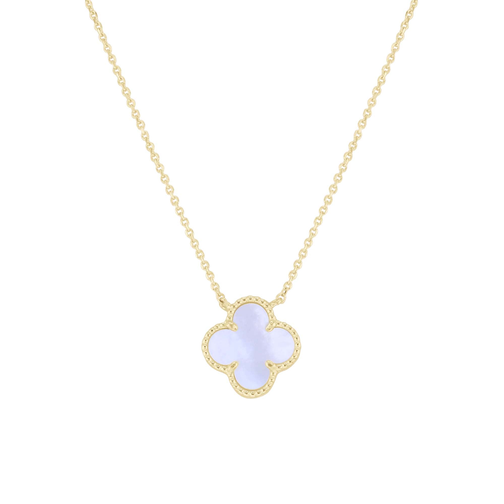 Loveleaf Mother of Pearl Necklace – Steven Singer Jewelers
