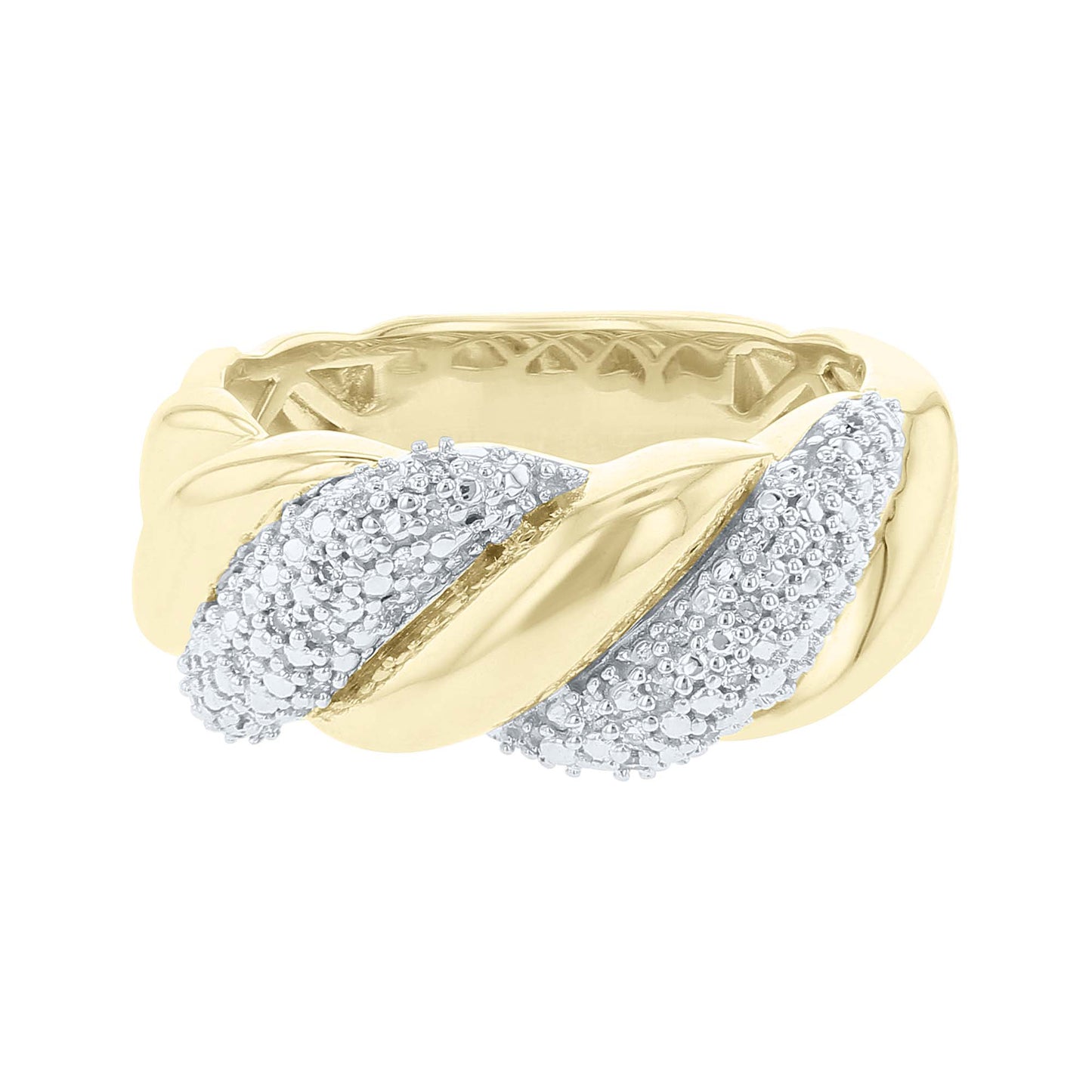 Novak Twist Diamond Ring