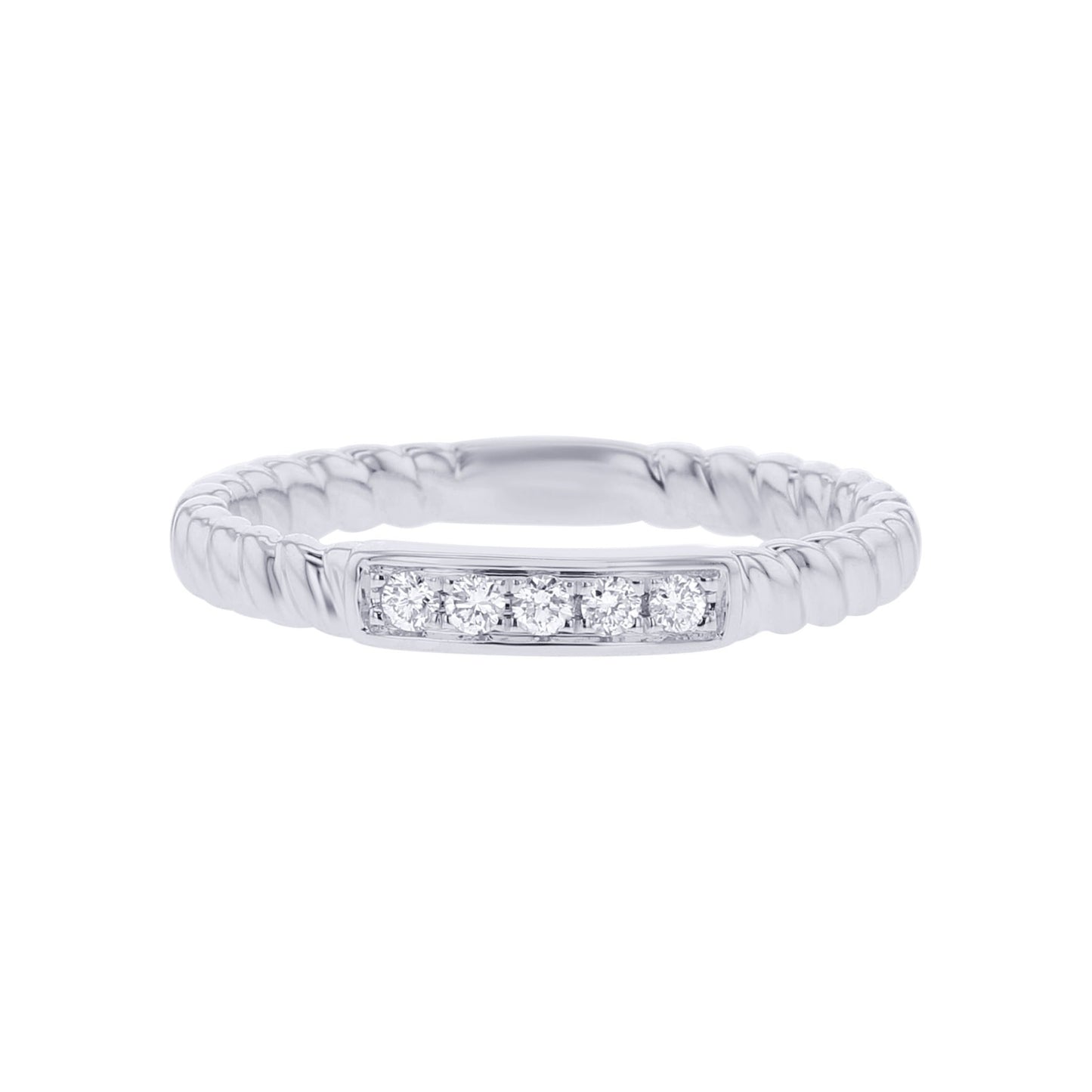 Charleston Twisted Diamond Ring