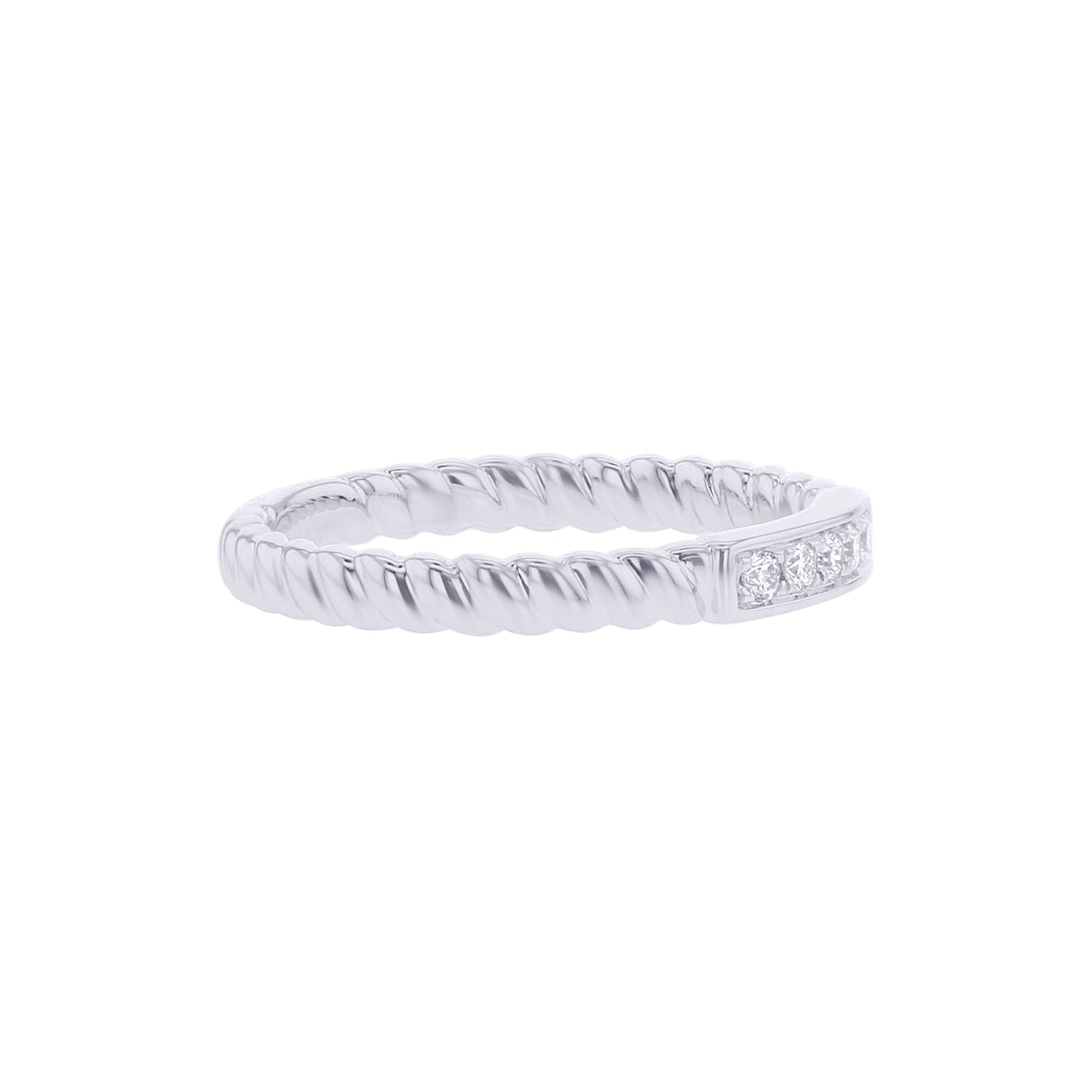 Charleston Twisted Diamond Ring