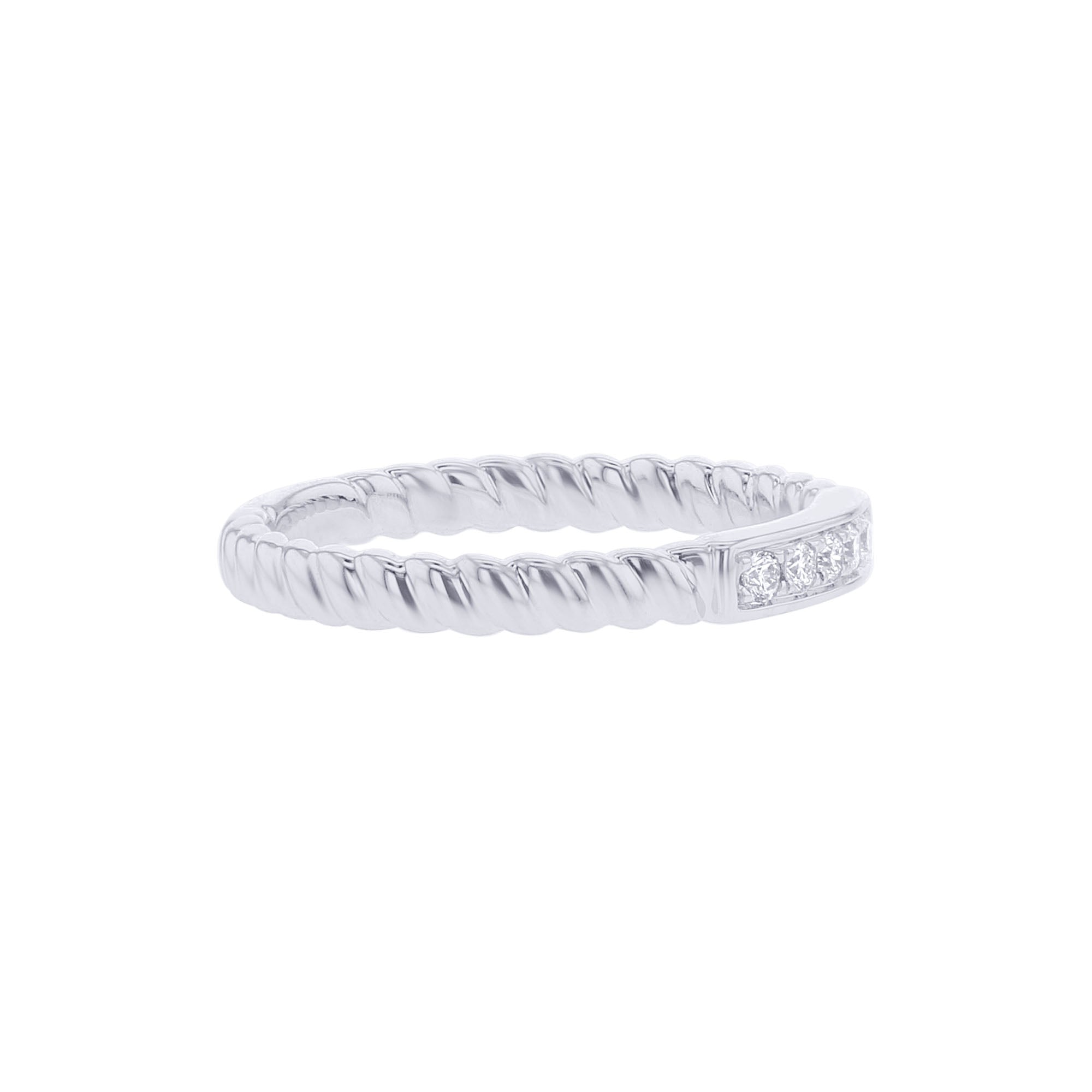 Charleston Twisted Diamond Ring