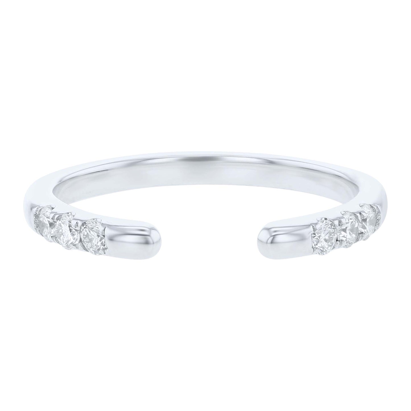 Dove Open Stack Diamond Ring- 1/5ct