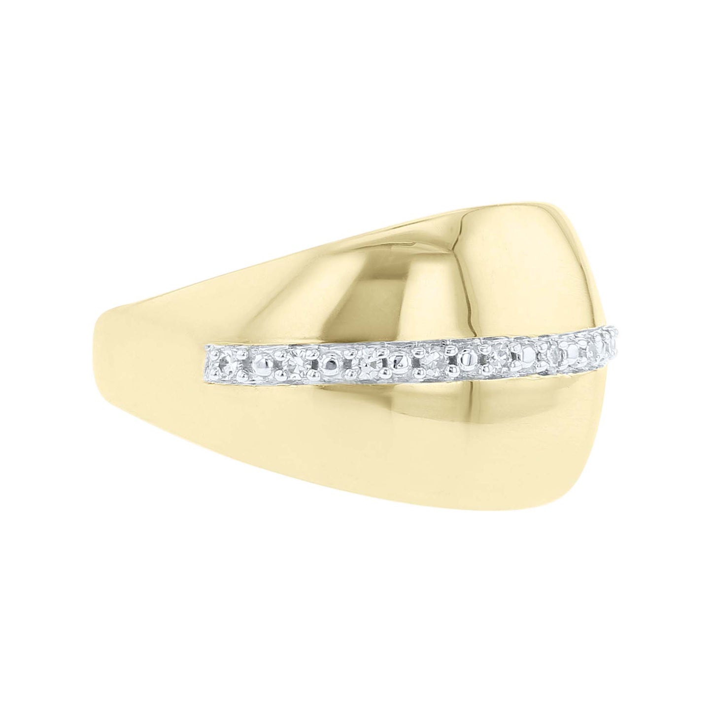 Leigh Dome Diamond Ring