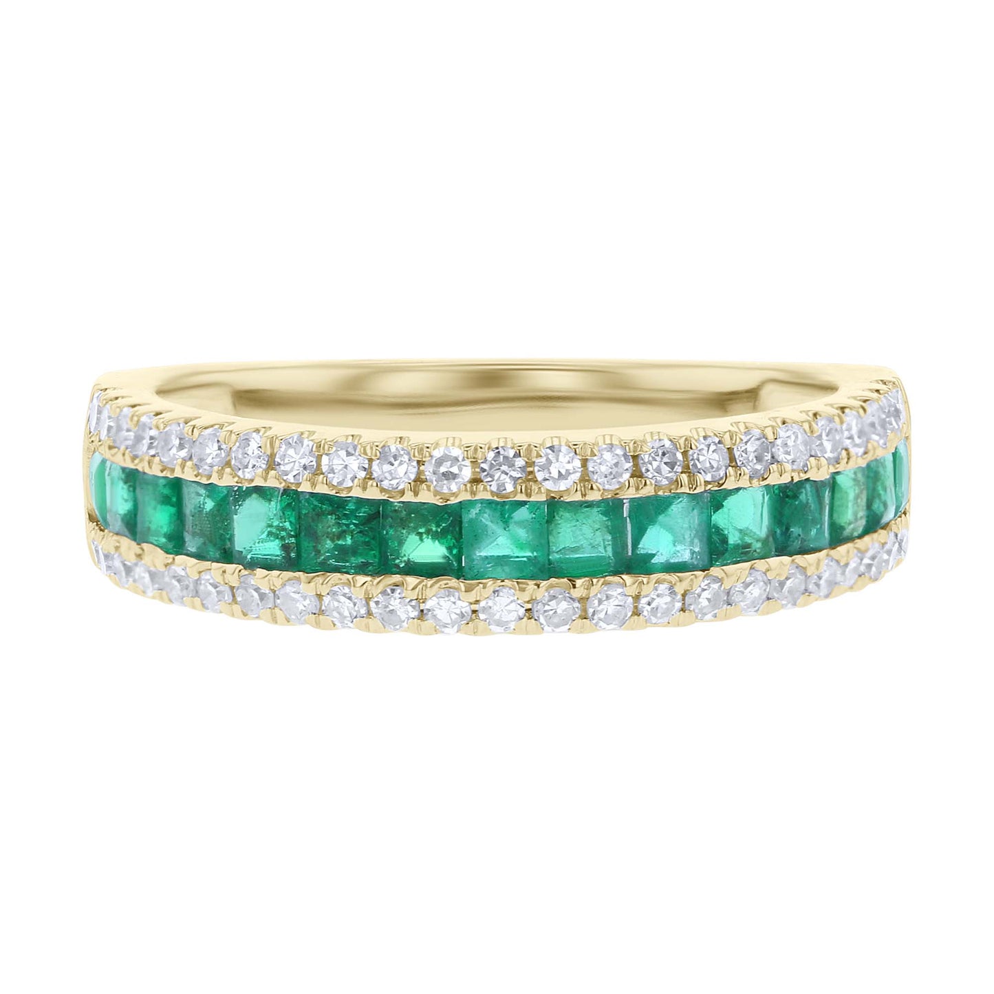 Ramona Emerald & Diamond Ring