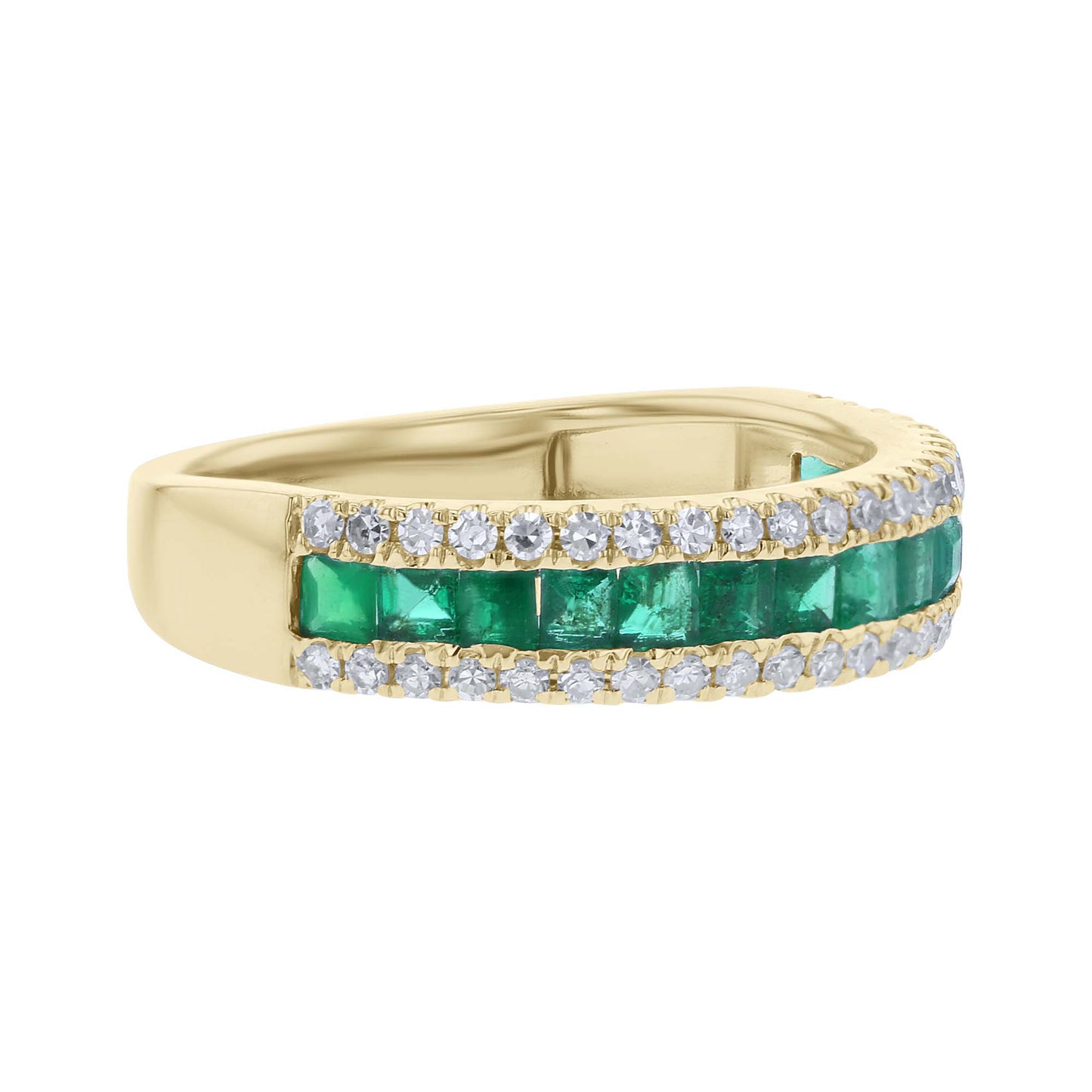 Ramona Emerald & Diamond Ring