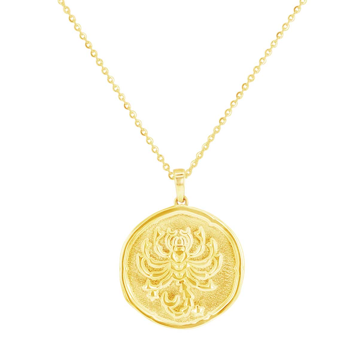 Written in the Stars Zodiac Gold Necklace