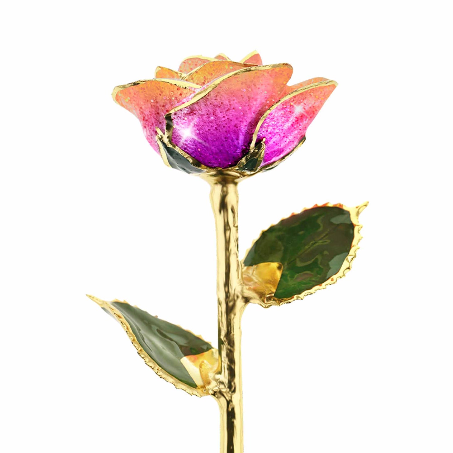 Sunset 24kt Gold Dipped Rose