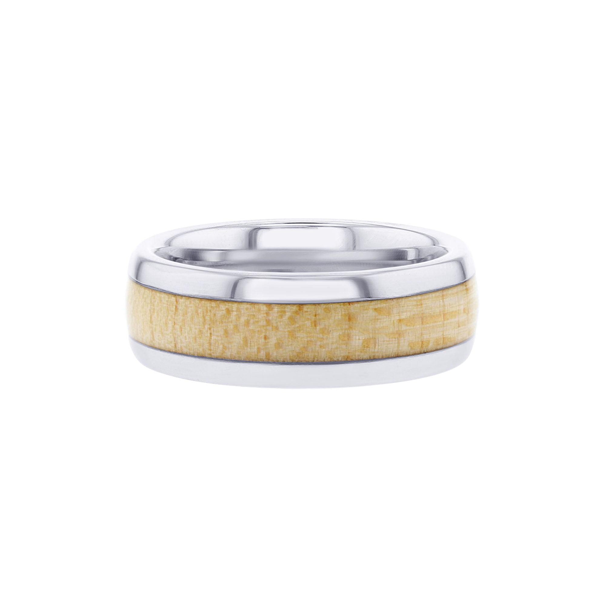 Mays Baseball Serinium 8mm Wedding Ring