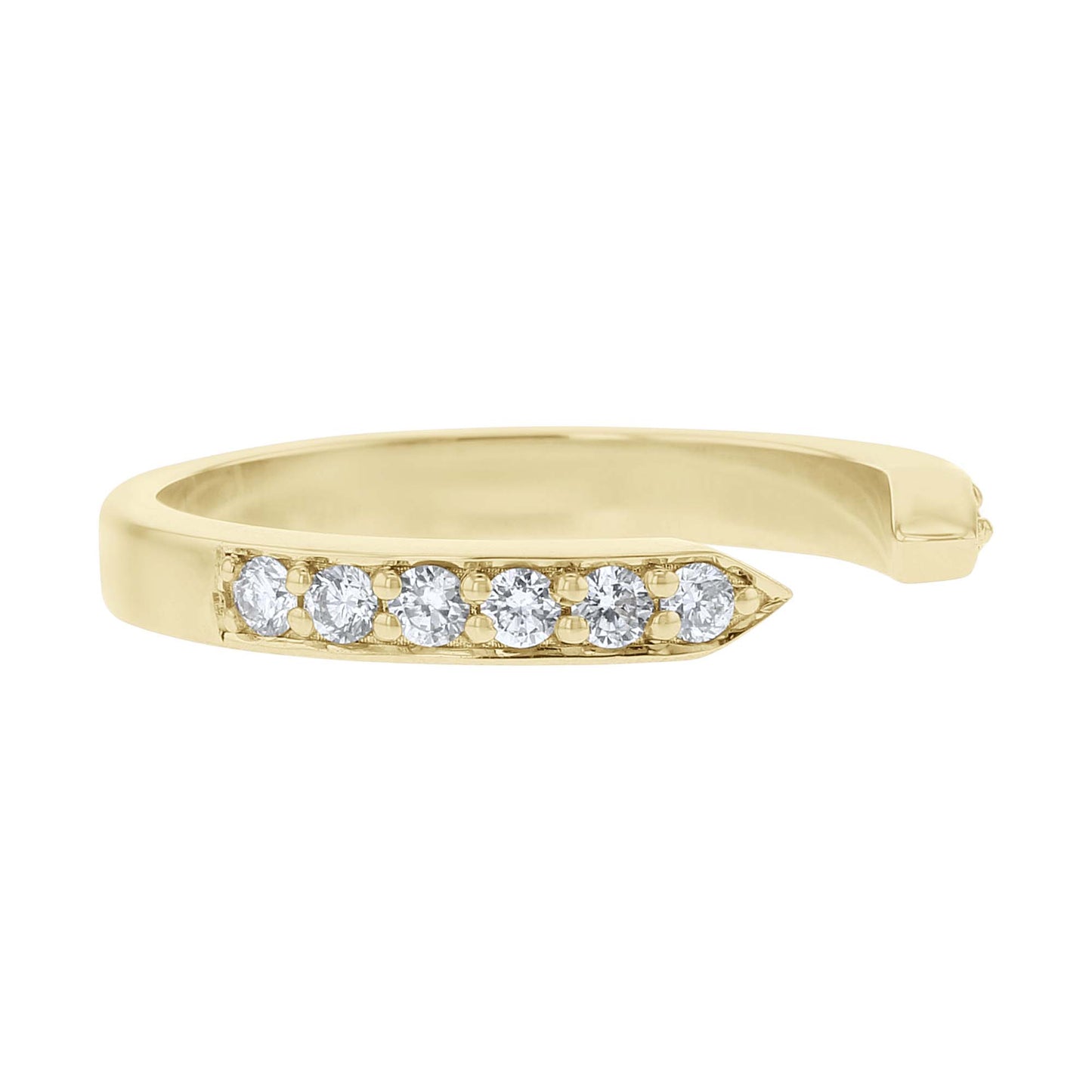 Falcon Diamond Open Wedding Ring