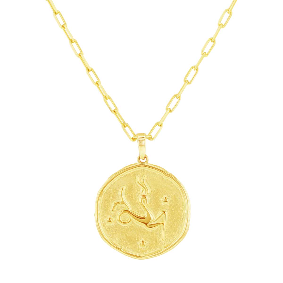 Written in the Stars Zodiac Gold Necklace