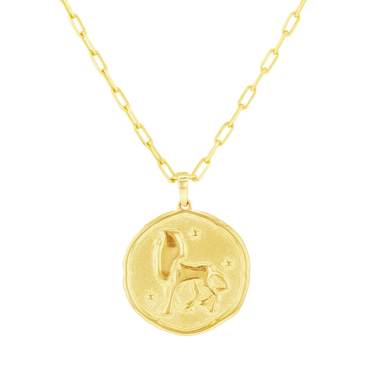 Written in the Stars Zodiac Gold Necklace