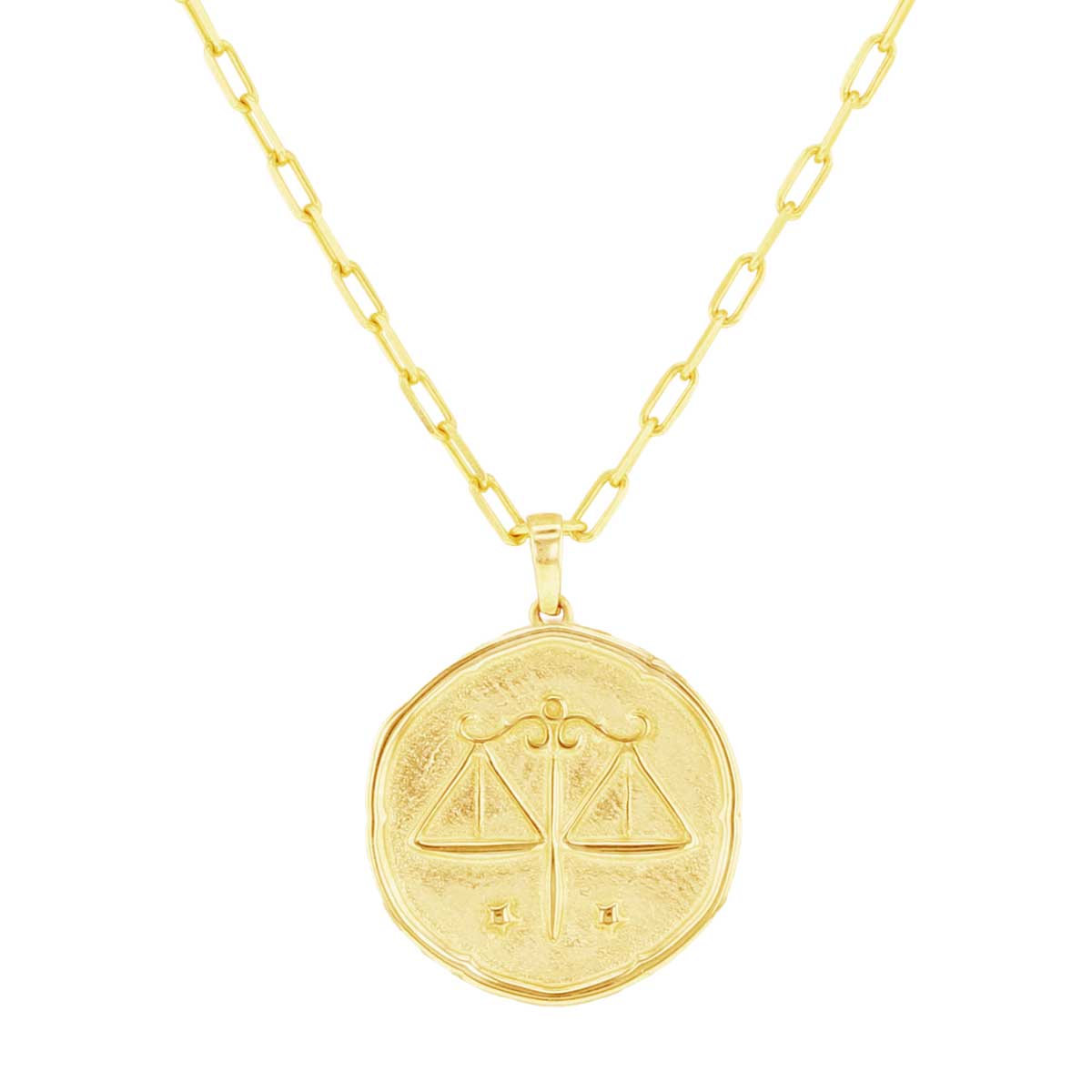 Written in the Stars Zodiac Gold Necklace