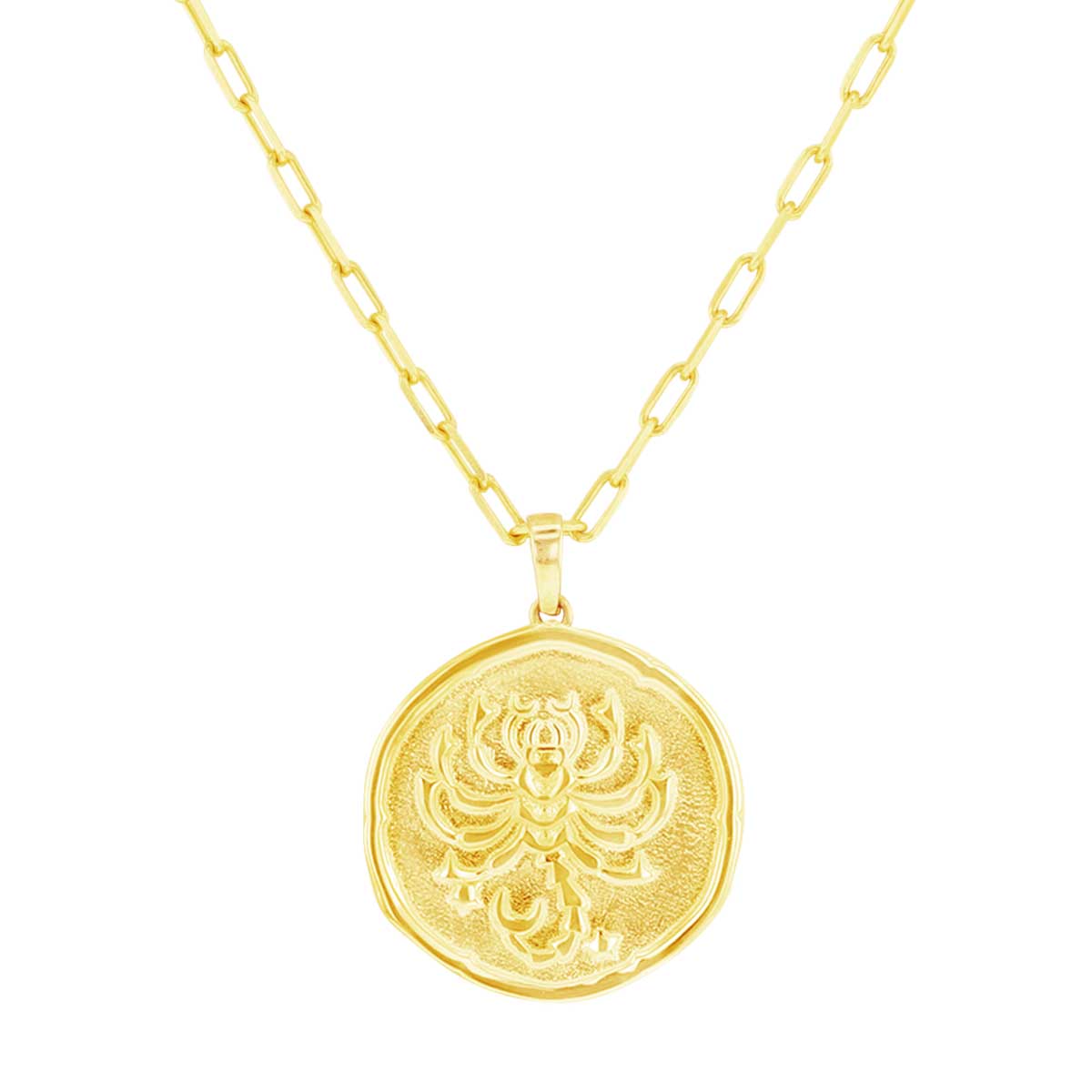 Written in the Stars Zodiac Gold Necklace