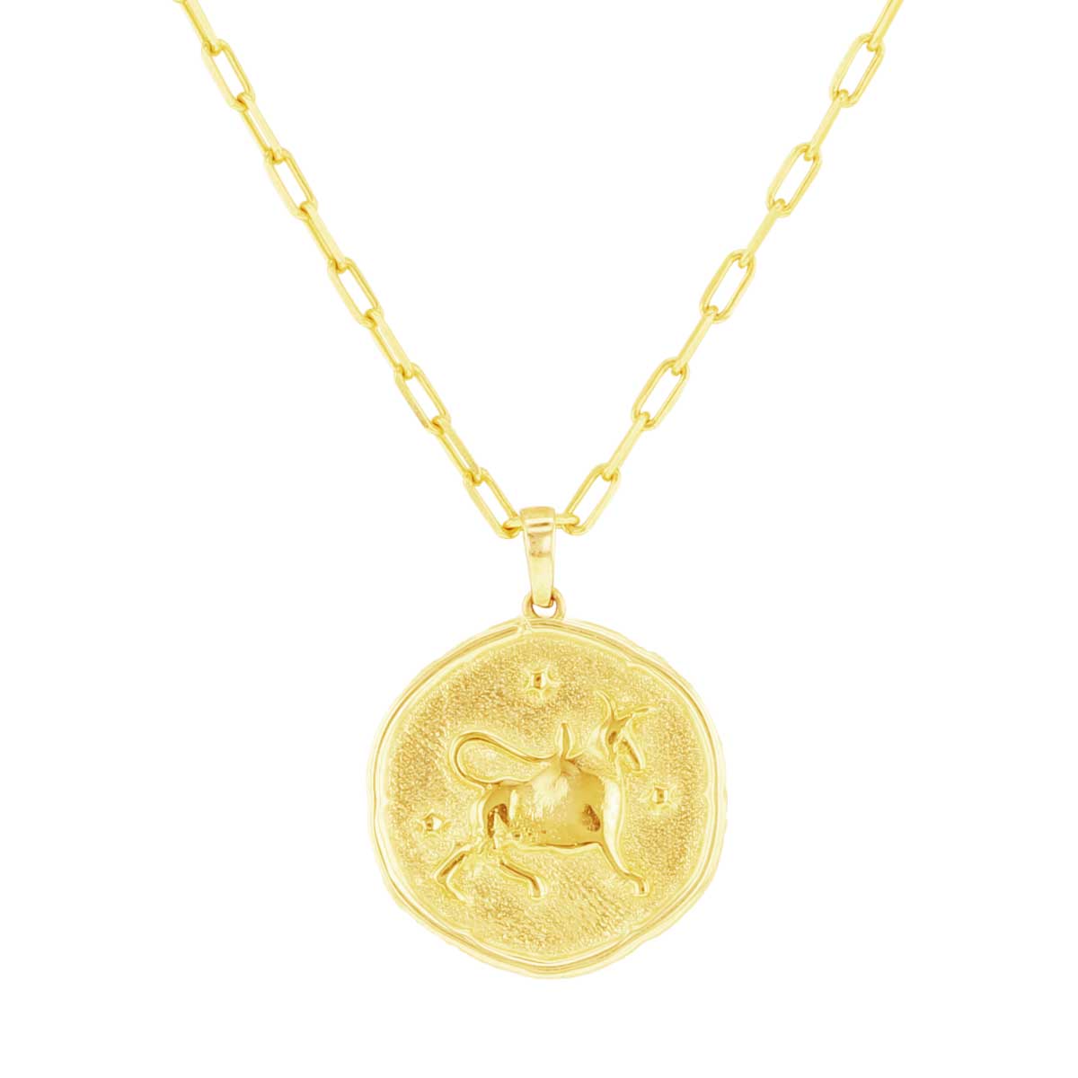 Written in the Stars Zodiac Gold Necklace