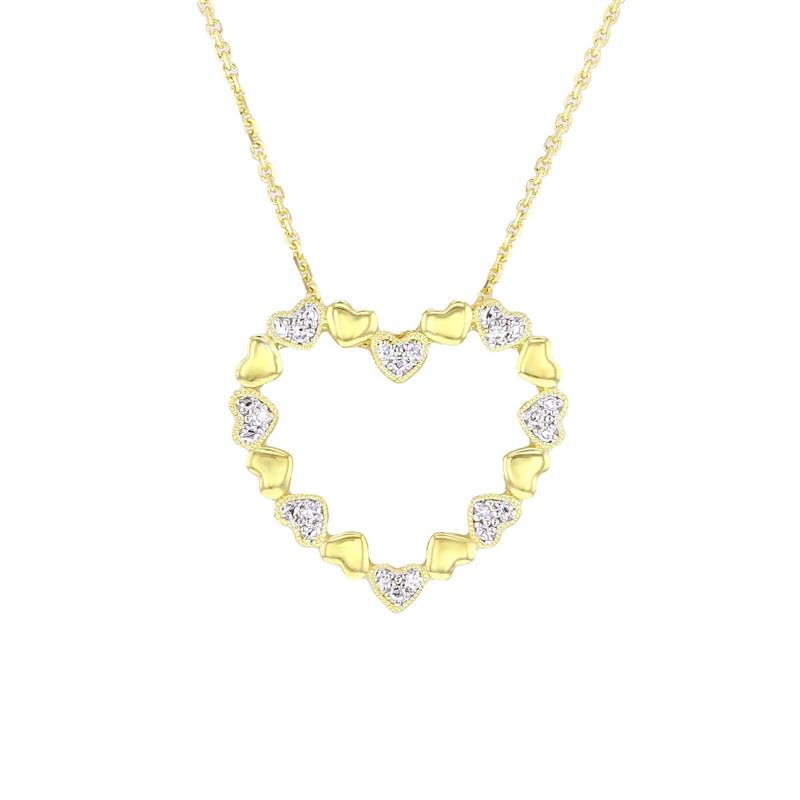 Smitten Diamond Heart Necklace