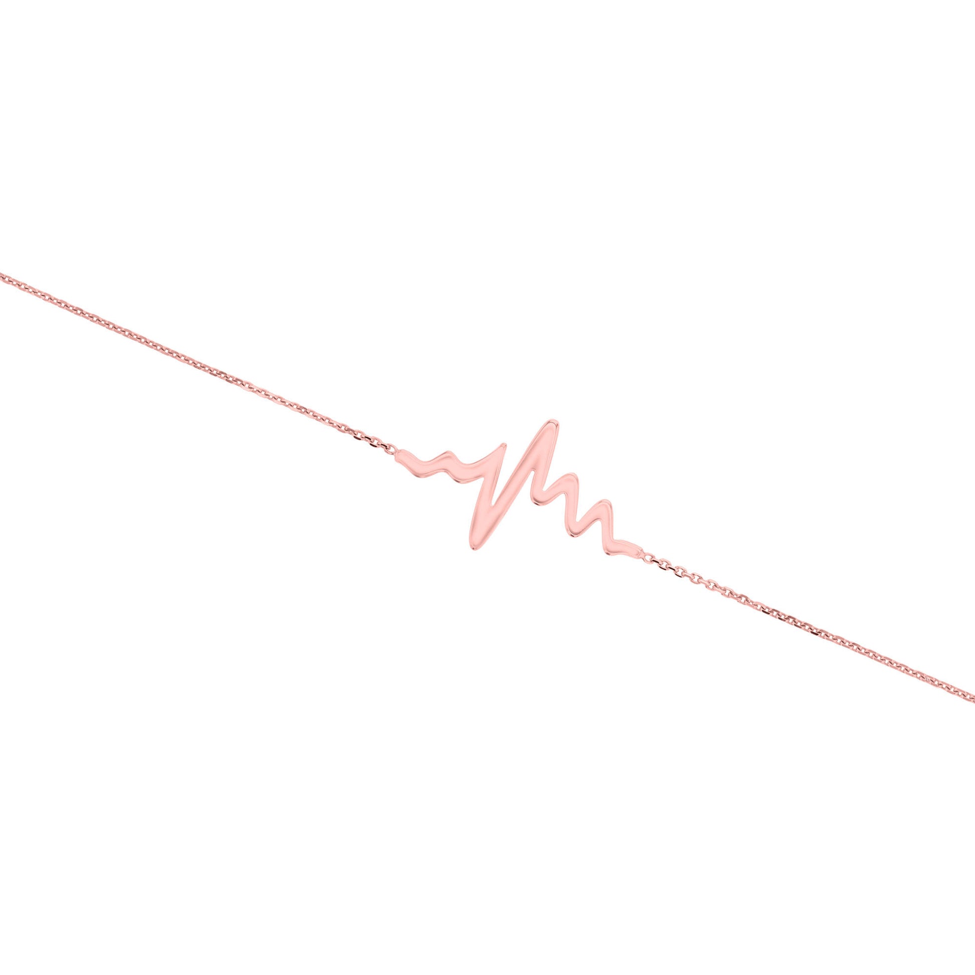 Heartbeat Chain Bracelet