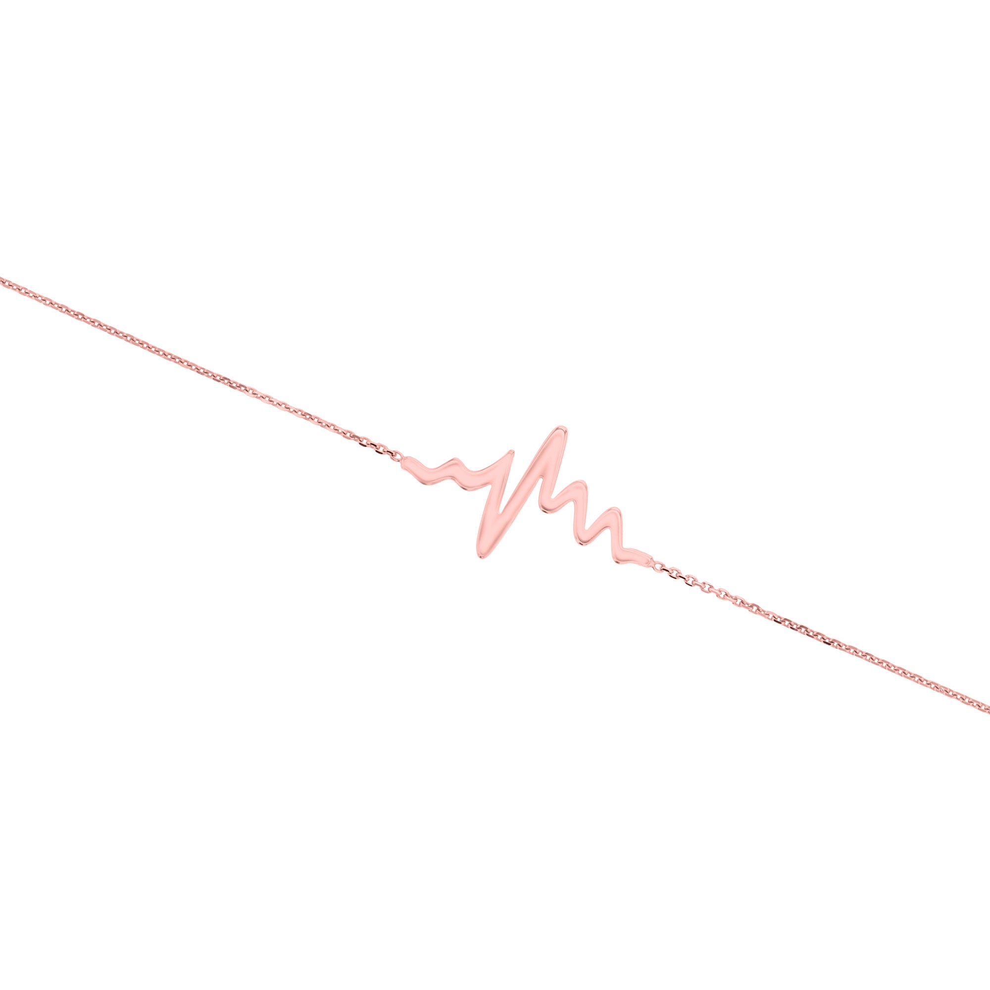 Heartbeat Chain Bracelet