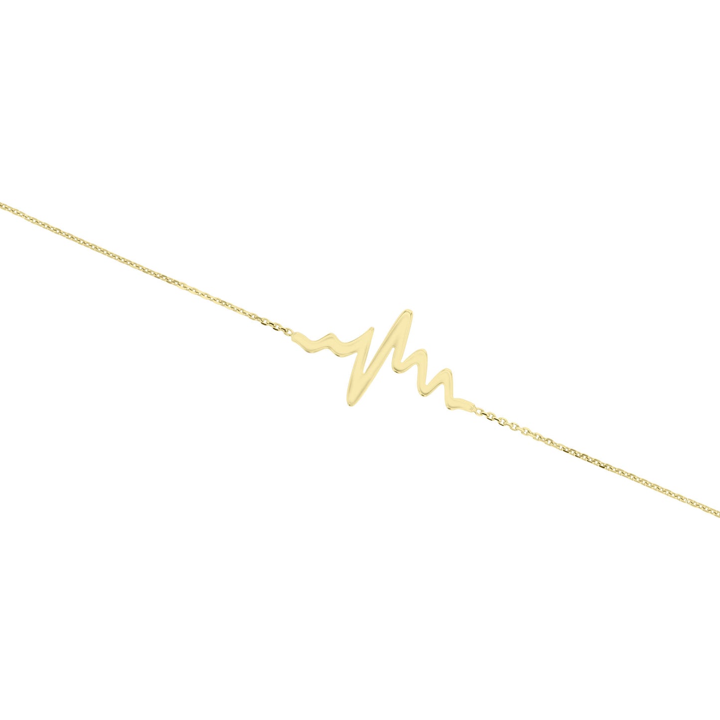 Heartbeat Chain Bracelet