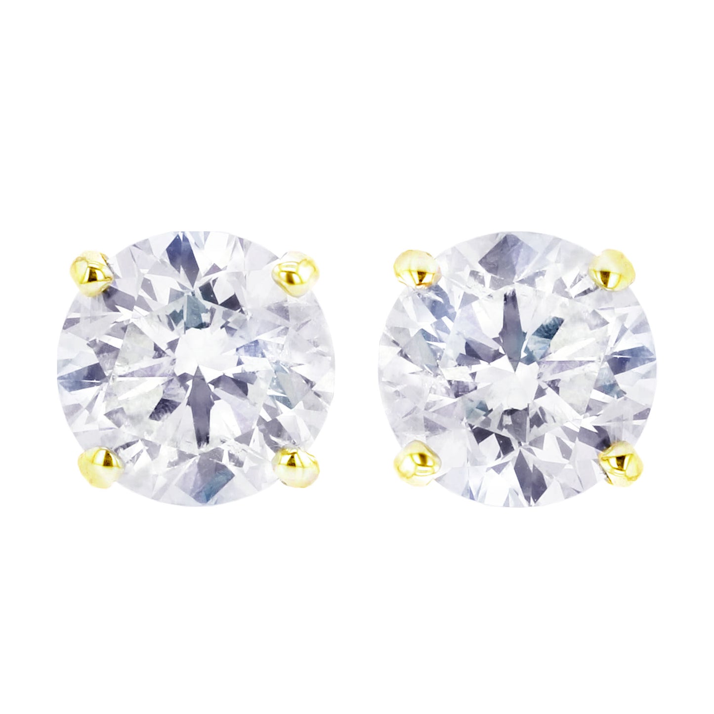 Anita Diamond Stud Earrings 1 1/4ct