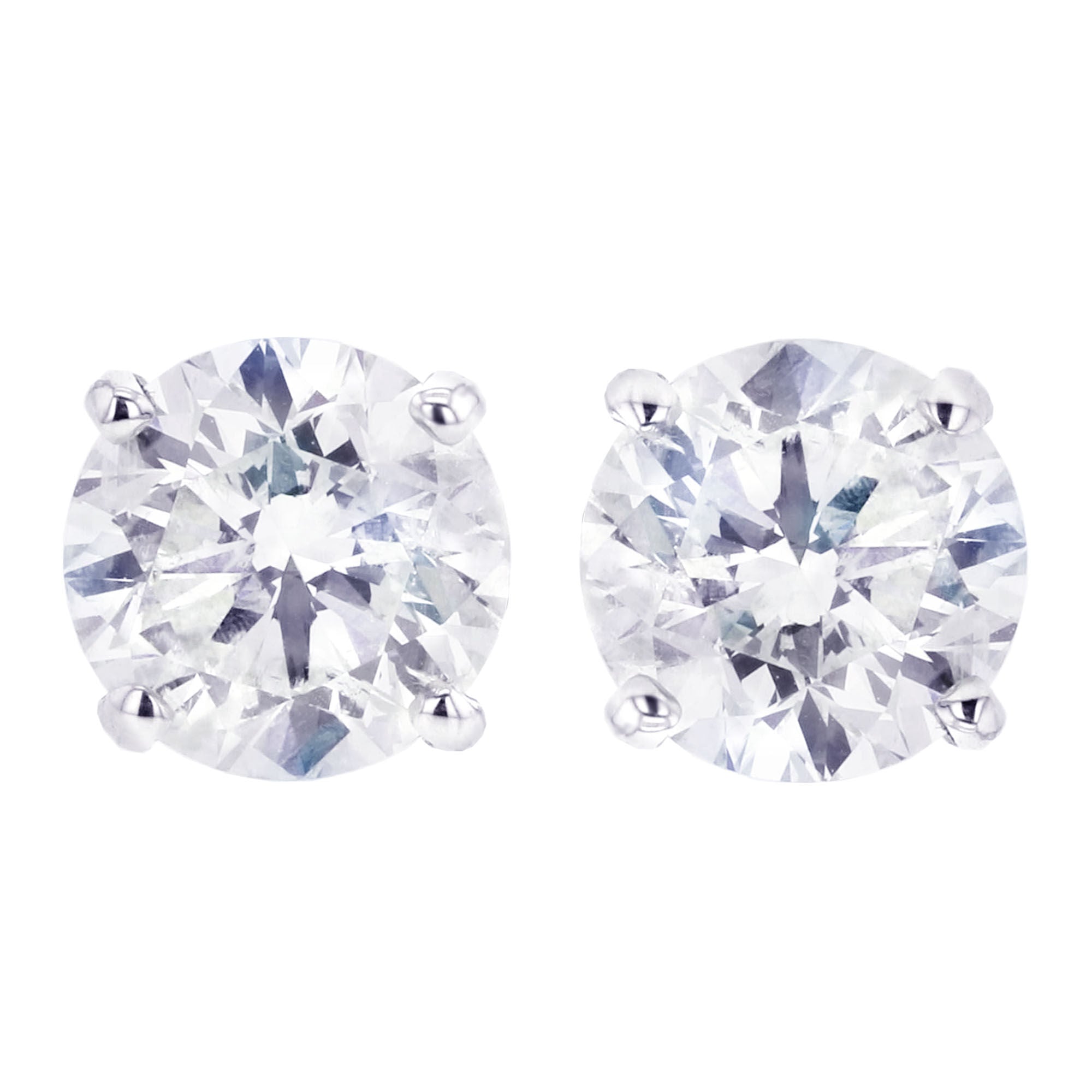 Anita Diamond Stud Earrings 1 3/4ct – Steven Singer Jewelers Anita Diamond Stud Earrings 1 3/4ct – Steven Singer Jewelers