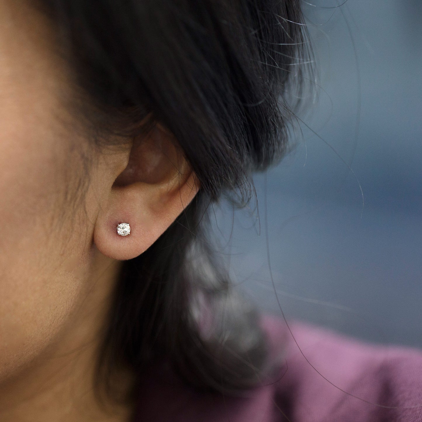 Anita Diamond Stud Earrings 3/8ct