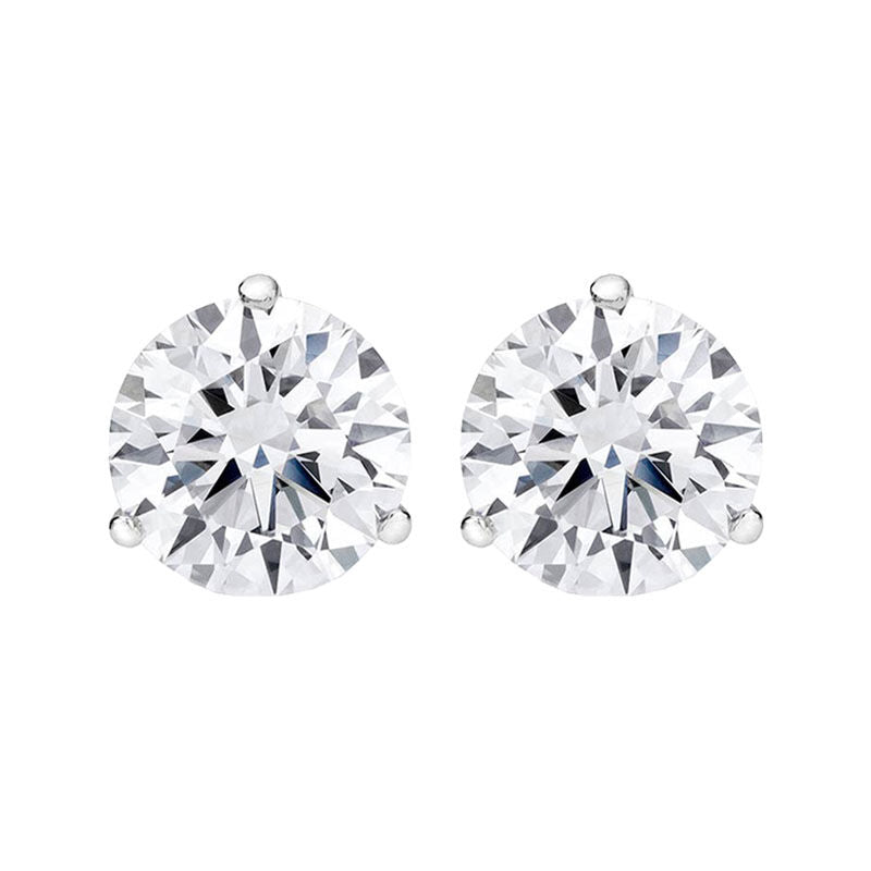 Get Naked Diamond Stud Earrings 3/8ct