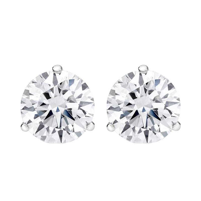 Get Naked Diamond Stud Earrings 3/4ct
