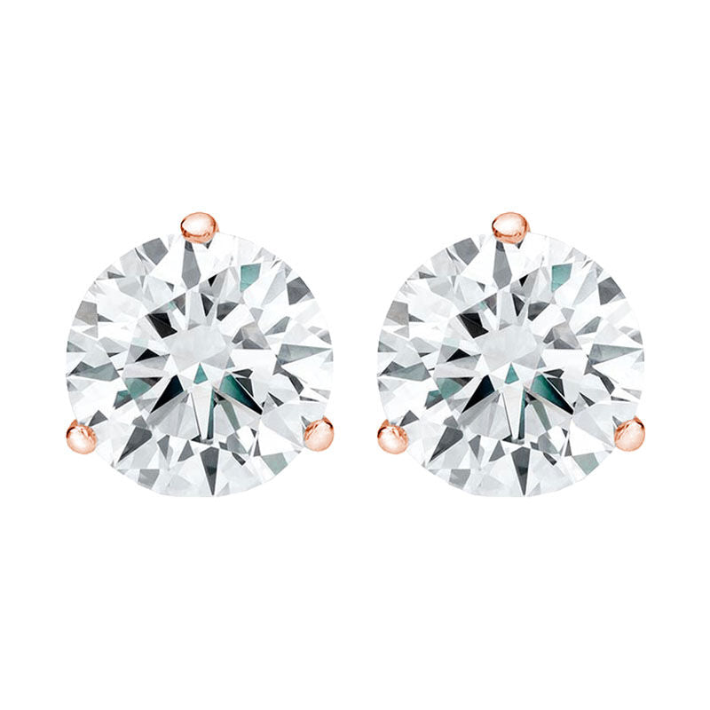 Get Naked Diamond Stud Earrings 1ct