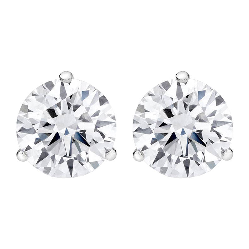 Get Naked Diamond Stud Earrings 1 1/2ct