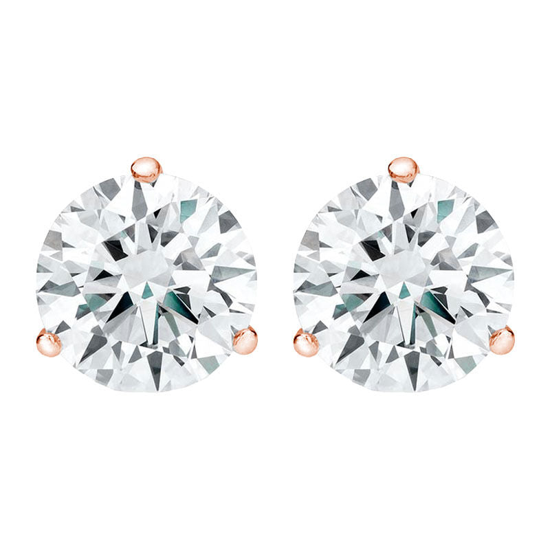 Get Naked Diamond Stud Earrings 1 1/2ct