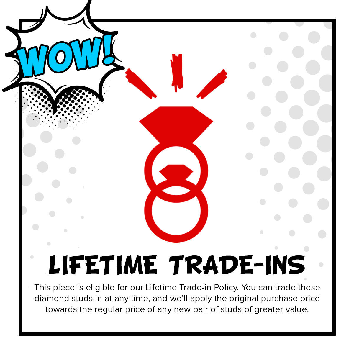 Anita Diamond Stud Earrings 3/8ct