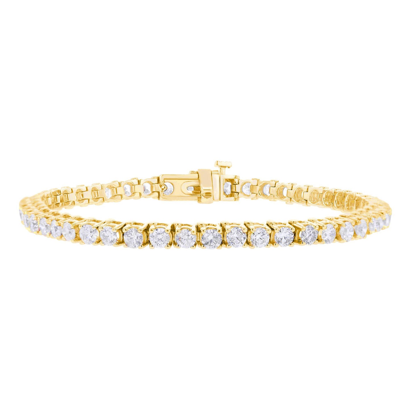 Divinely Classic Diamond Tennis Bracelet 5ct