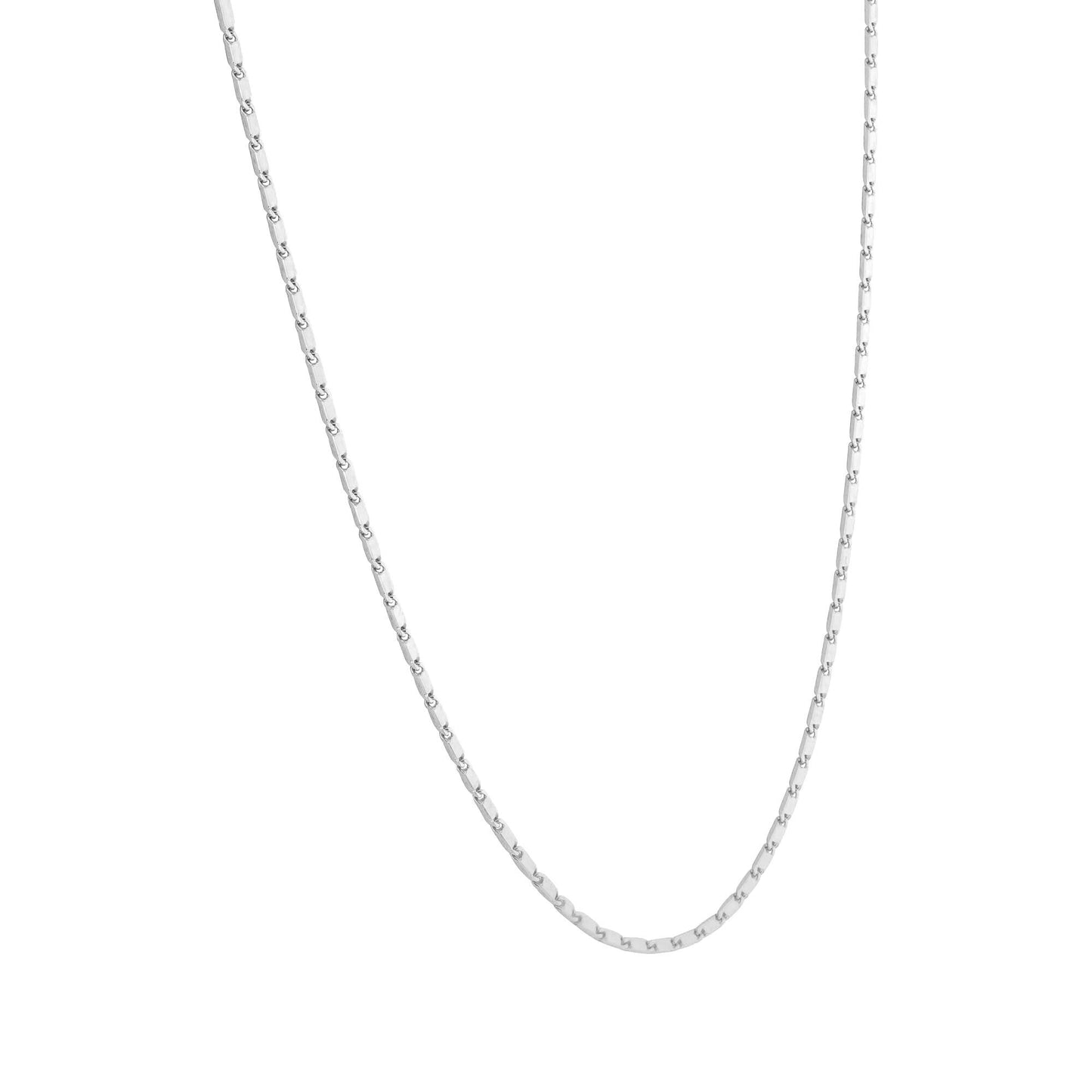 Remington Mirror Link Chain Necklace 20"